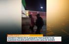 PM conduz homem por suspeita de violência doméstica na Cidade Operária