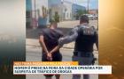 Homem é preso por suspeita de tráfico de drogas na feira da Cidade Operária