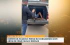 Homem é preso por suspeita de cometer uma série de assaltos no bairro Coroadinho