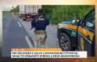PRF resgata caminhoneiro vítima de assalto enquanto dirigia; carga foi roubada