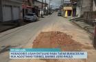 Crateras em rua do bairro João Paulo geram reclamações sobre falta de infraestrutura em São Luís