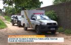 Jovem é morto a tiros após tentar fugir de perseguidores em Trizidela da Maioba