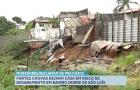Chuva destrói muro e deixa residência em risco em São Luís