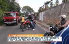 População detém suspeito de roubo de moto na região da Maiobinha