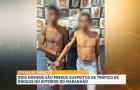 Policia militar prende suspeitos por tráfico de drogas, em Afonso Cunha