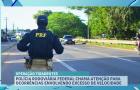 PRF intensifica fiscalização e alerta para excesso de velocidade na Operação Tiradentes