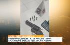 Suspeito de sequestro a motorista por aplicativo é baleado pela Polícia Militar durante confronto