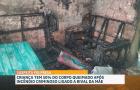 Criança tem cerca de 50% do corpo queimado após incêndio criminoso envolvendo rival da mãe