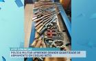 Polícia Militar desarticula fábrica clandestina de armas de fogo, em Coelho Neto