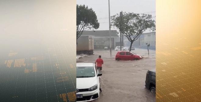 Fortes chuvas geram transtornos em principais avenidas de São Luís