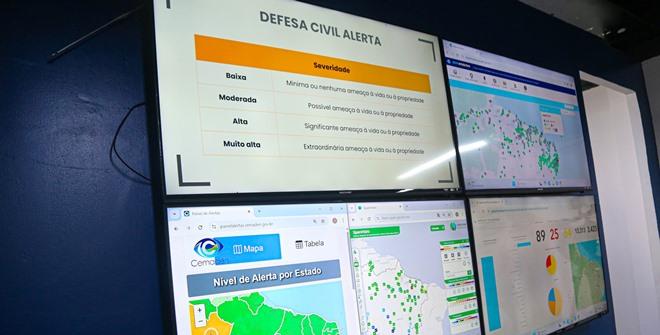  Defesa Civil testará sistema de alerta por celular em quatro cidades do Maranhão