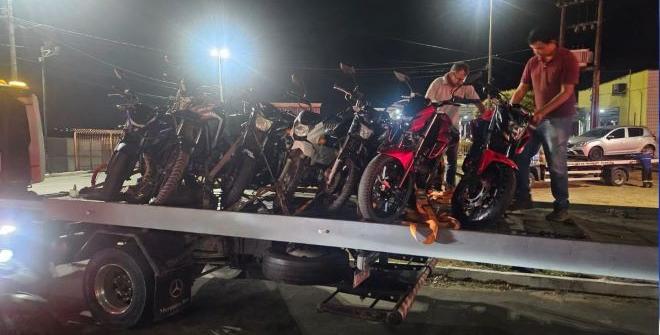“Operação Rolezinho” apreende 24 motocicletas e interdita bares irregulares na capital