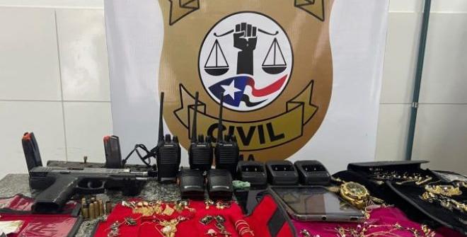 Polícia conduz dupla suspeita de envolvimento com grupo criminoso em Serrano do Maranhão